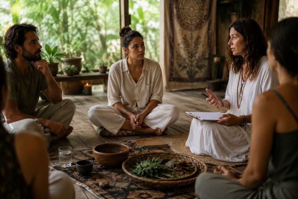 Group therapy - ayahuasca effects on the brain