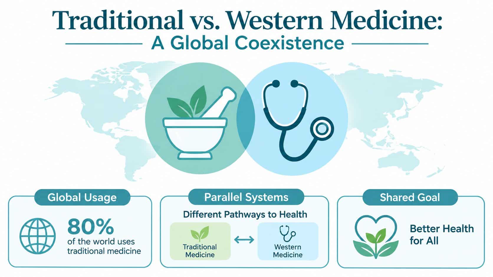 Traditional Medicine vs Western Medicine
